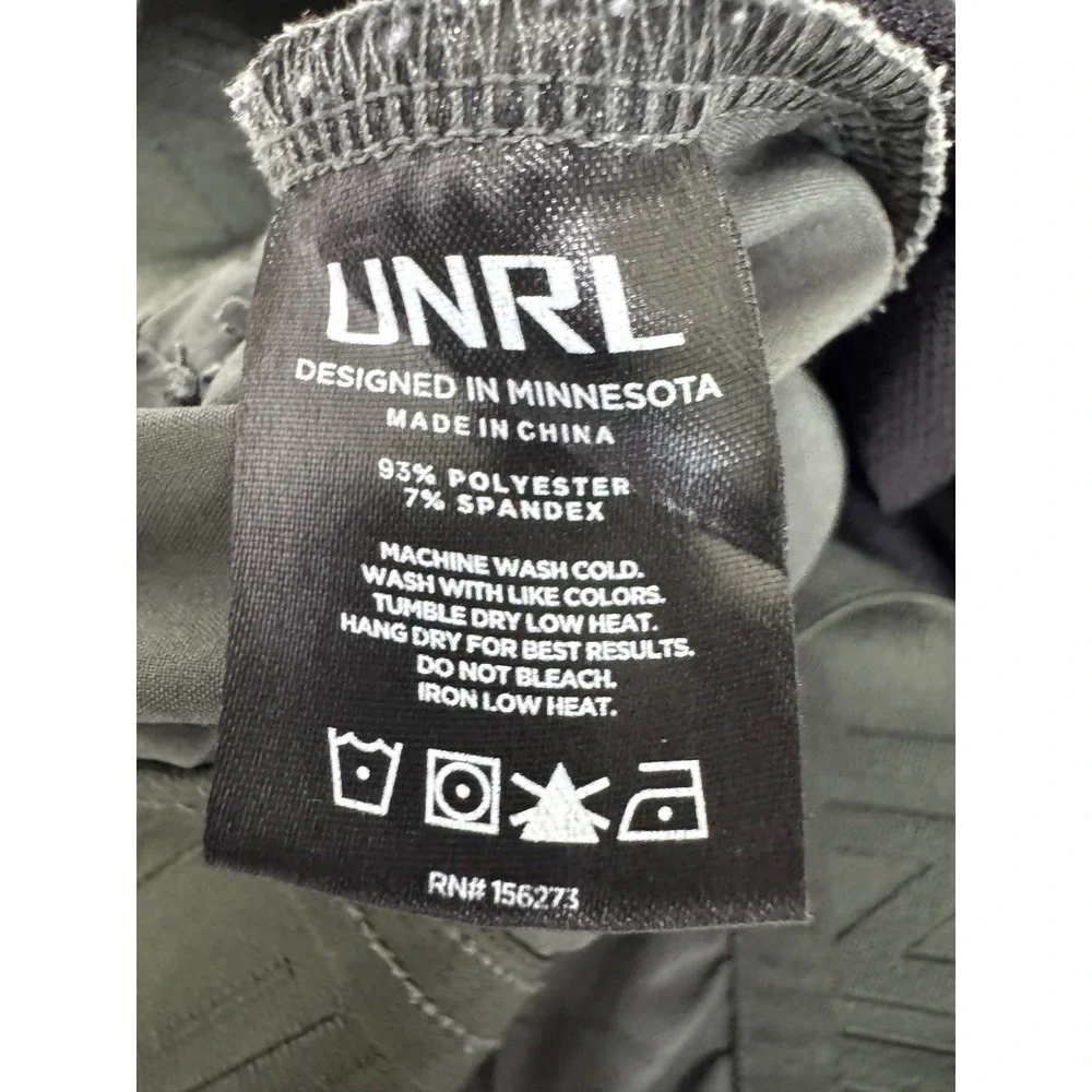 UNRL Apex Shorts Mens XL Dark Green Olive Athletic Training Gym 5.5 Inseam